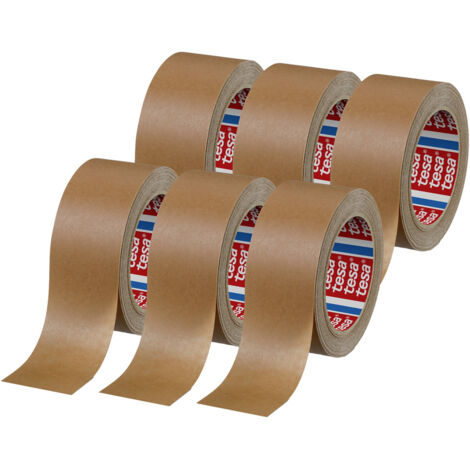 tesapack 4313 Papier PV12 chamois 50mx50mm 6 Stk