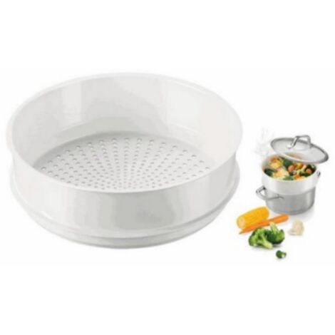 Tescoma 423012 Cestello per Cottura a Vapore, Plastica