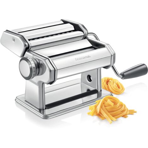 Tescoma 428694 Macchina per la Pasta per lasagne, tagliolini e fettuccine, Acciaio inox, linea GrandCHEF