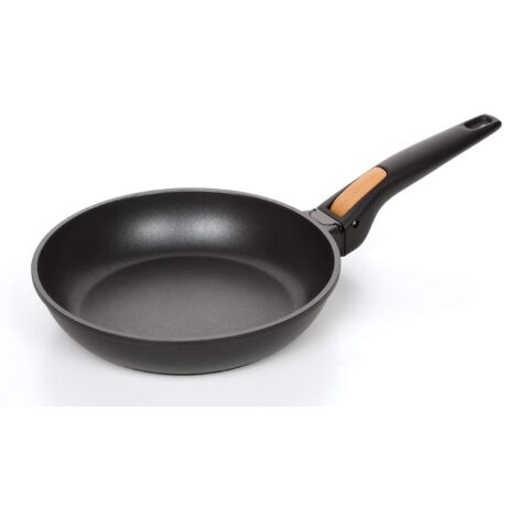 Tescoma 605024 SmartClick Padella Antiaderente Induzione Manico Removibile, 24 cm