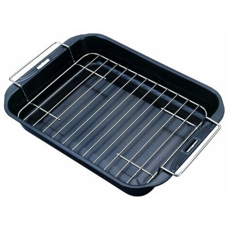 Tescoma 624624 Saphir Rostiera con Griglia, 38x28 cm