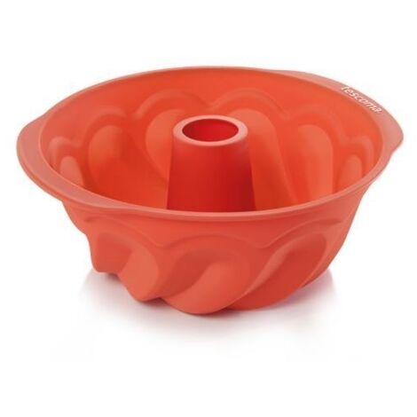 Tescoma 629412 Delicia SiliconPrime Stampo Ciambella Alto ∅ 24 cm, Rosso