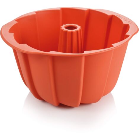 Tescoma 629415 Silicon Prime Stampo Ciambella Alto, Spicchi, 23 cm