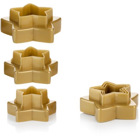 Tescoma 630864 Delicia Tagliabiscotti Doppio Taglio Stelle , 6 Misure
