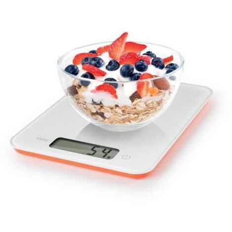 Tescoma 634512 Accura Bilancia Digitale, Bianco, 5 kg, 1 Pezzo