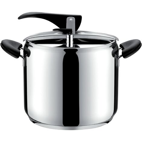 Tescoma 701170 Pentola a Pressione Magnum, Acciaio inossidabile, capacità 7.0 lt