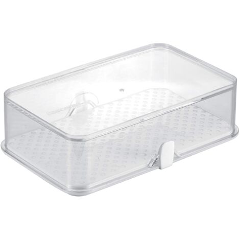 Tescoma 891822 Purity Contenitore Igienico Frigorifero, Plastica, Trasparente, 14 x 22 cm, 1 Pezzo