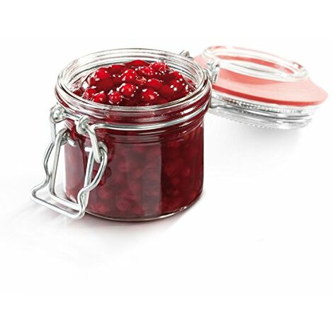 Tescoma 895140 Della Casa Barattolo per Conserve, Vetro, Trasparente, 0.1 l, 1 Pezzo