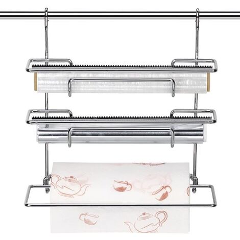 Tescoma 900056 Monti Portarotoli da Cucina, 33 cm per 3 Rotoli