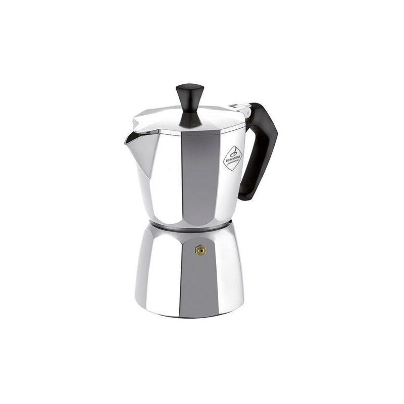 Cafetie're 3 tasses mode'le paloma en aluminium alimentaire avec joint en silicone - Tescoma