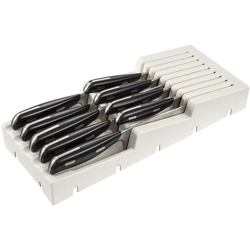 Tescoma Flexispace Porta Coltelli 370 X 148 Mm, Per 9 Coltelli, Pla...