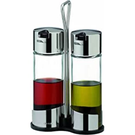 Tescoma set olio aceto linea club composto da 2 dosatori in acciaio inossidabile