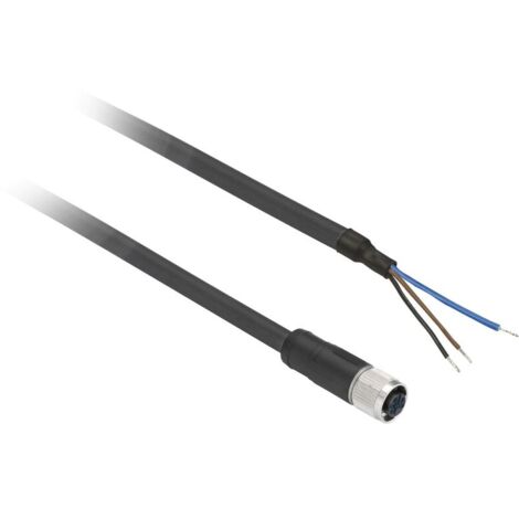 Tese italy connettore con cavo 10 mt 3p m8 dritto xzcp0566l10