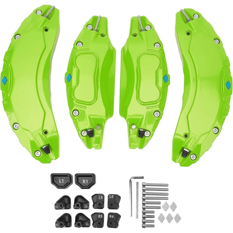 Tesla Model Y Brake Caliper Cover, Car Brake Caliper Cover, Aluminum Alloy Brake Caliper Protector, Wheel Size 19 Inch 20 Inch, Car Modified Brake