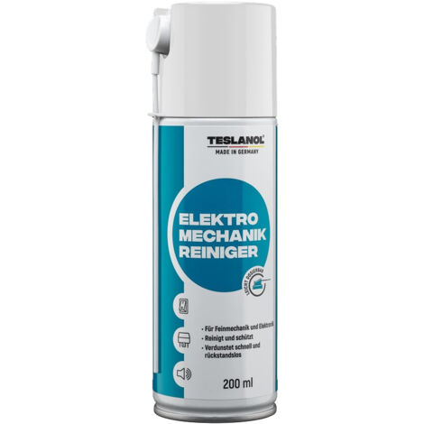 TESLANOL 26017 Spray nettoyant pour électromécanique, 200 ml