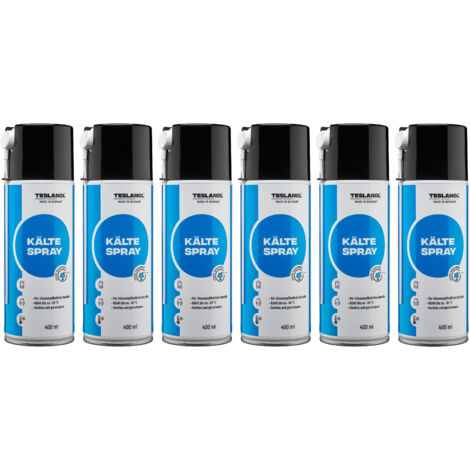 TESLANOL 26034 Kältespray T71, 400 ml, 6 Stück