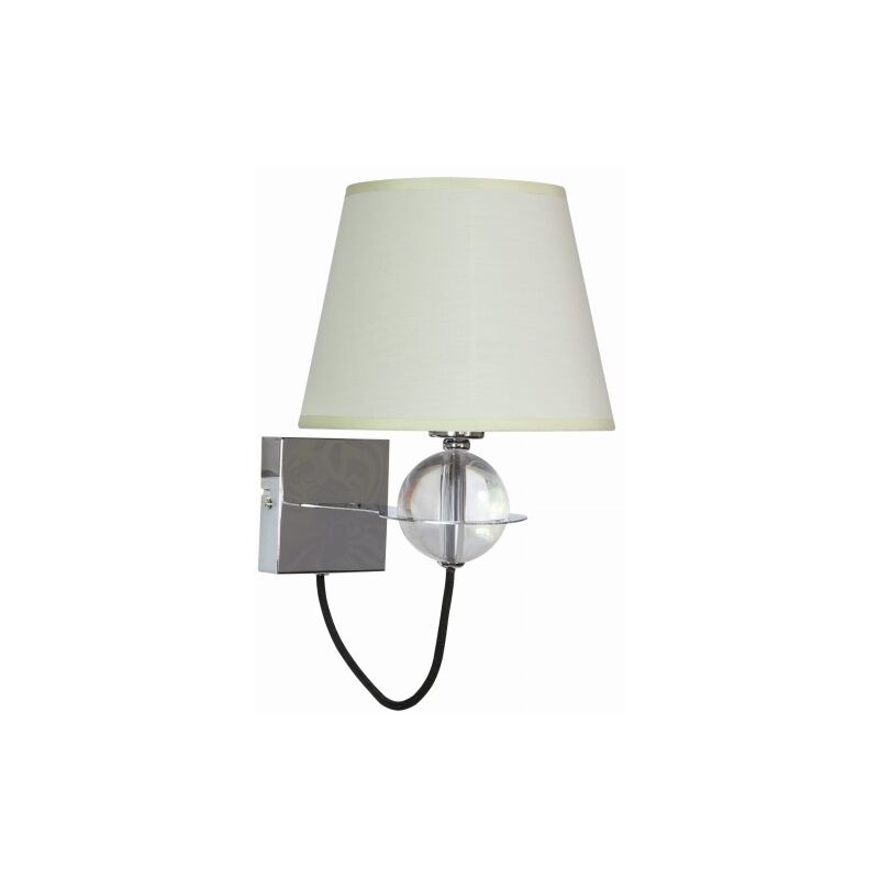 Tesoro Lampada Lampada da Parete 1x40w E14 Crema