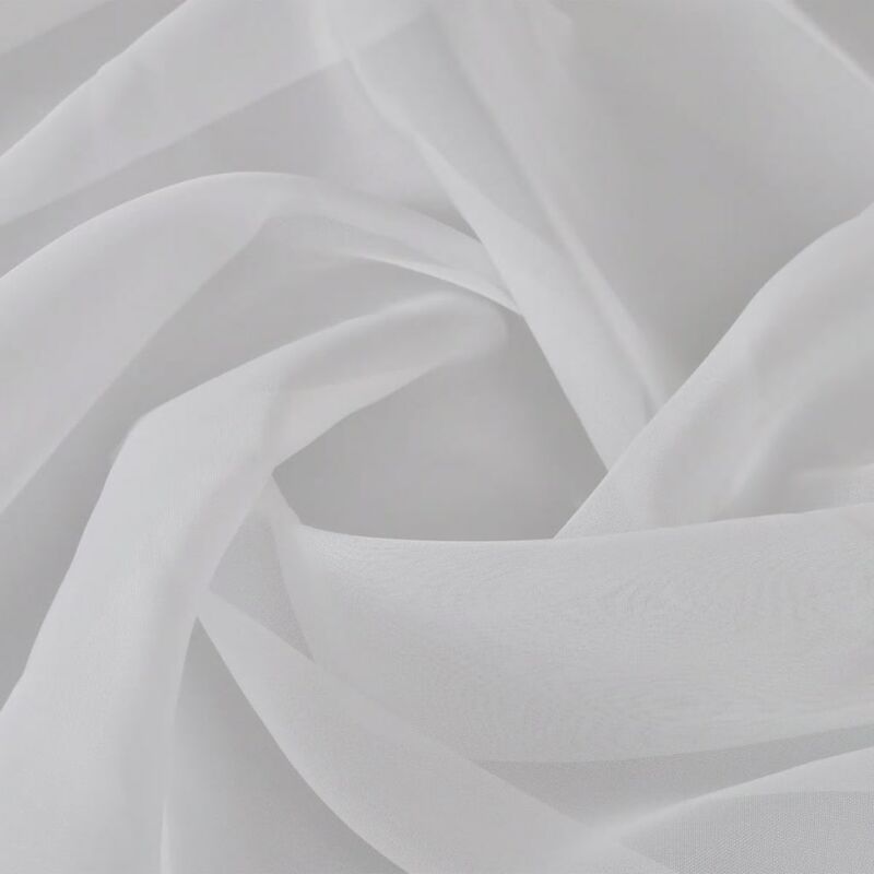 Tessuto voile 1,45 x 20 m bianco