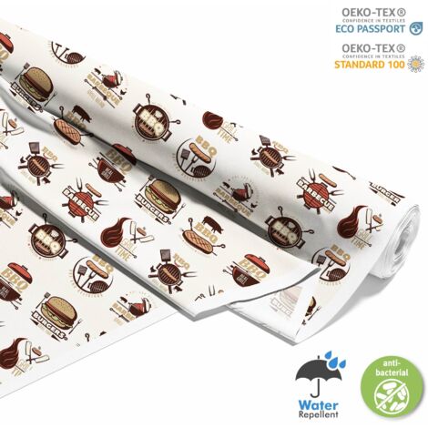 TESSUTI DECORATIVI PER ESTERNI OXFORD - BBQ - DX1771