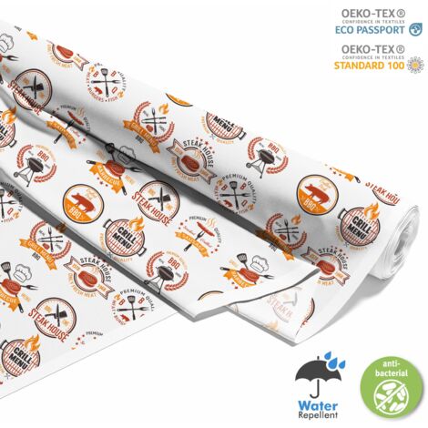 TESSUTI DECORATIVI PER ESTERNI OXFORD - BBQ - DX1777