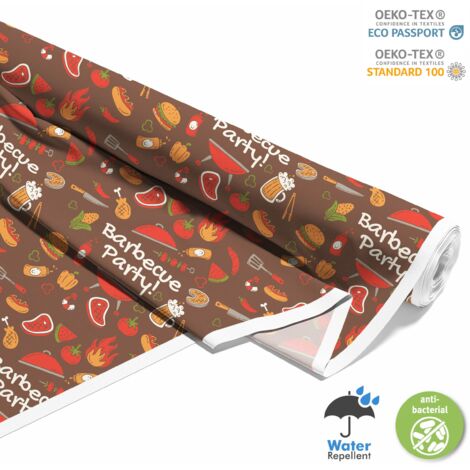 TESSUTI DECORATIVI PER ESTERNI OXFORD - BBQ - DX1785