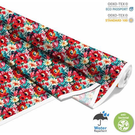 TESSUTI DECORATIVI PER ESTERNI OXFORD - Fiori - DX2039