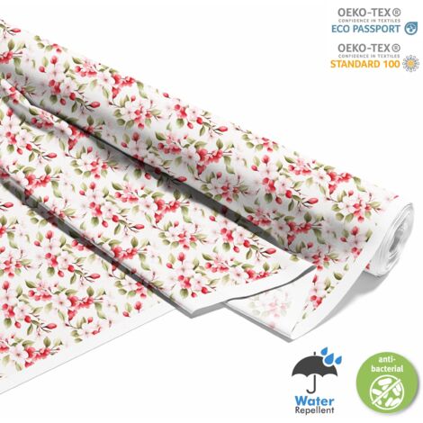 TESSUTI DECORATIVI PER ESTERNI OXFORD - Fiori - DX2050