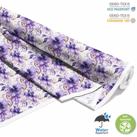 TESSUTI DECORATIVI PER ESTERNI OXFORD - Fiori - DX2155