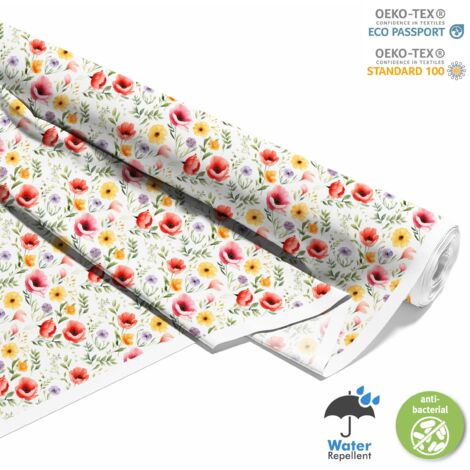TESSUTI DECORATIVI PER ESTERNI OXFORD - Fiori - DX2179