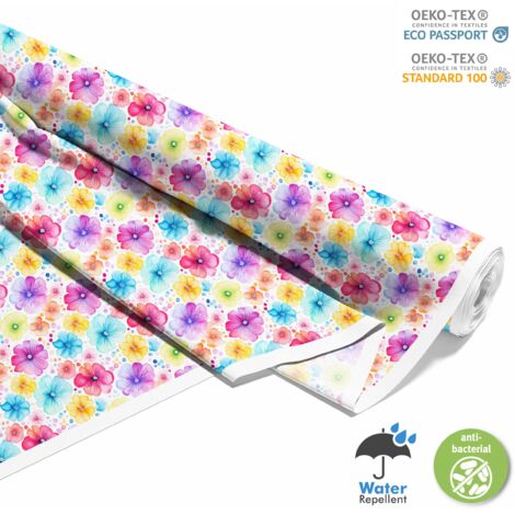 TESSUTI DECORATIVI PER ESTERNI OXFORD - Fiori - DX2205