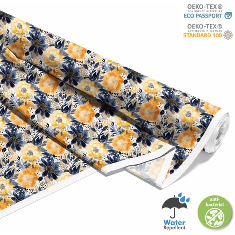 TESSUTI DECORATIVI PER ESTERNI OXFORD - Fiori - DX2416