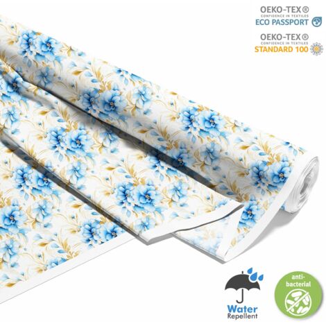 TESSUTI DECORATIVI PER ESTERNI OXFORD - Fiori - DX2496