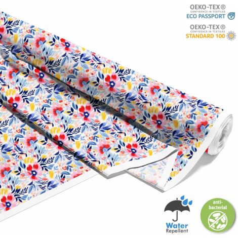 TESSUTI DECORATIVI PER ESTERNI OXFORD - Fiori - DX2521
