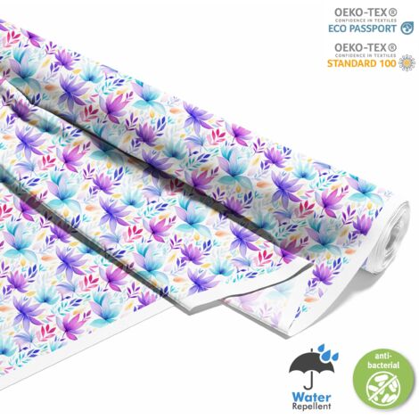 TESSUTI DECORATIVI PER ESTERNI OXFORD - Fiori - DX2576
