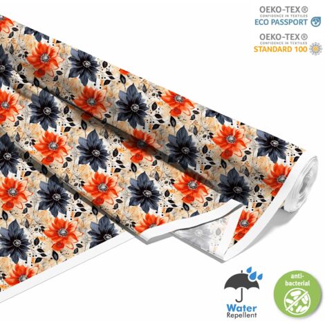 TESSUTI DECORATIVI PER ESTERNI OXFORD - Fiori - DX2735