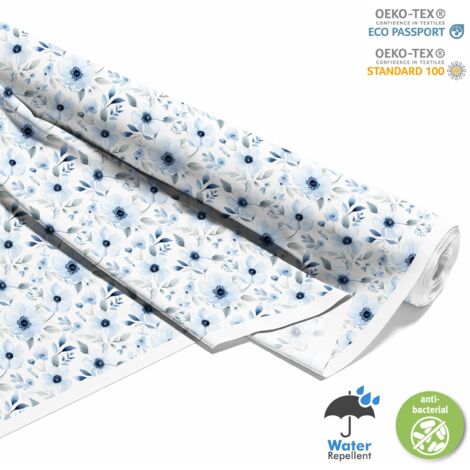 TESSUTI DECORATIVI PER ESTERNI OXFORD - Fiori - DX2756