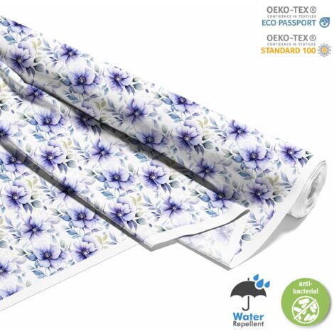TESSUTI DECORATIVI PER ESTERNI OXFORD - Fiori - DX2836
