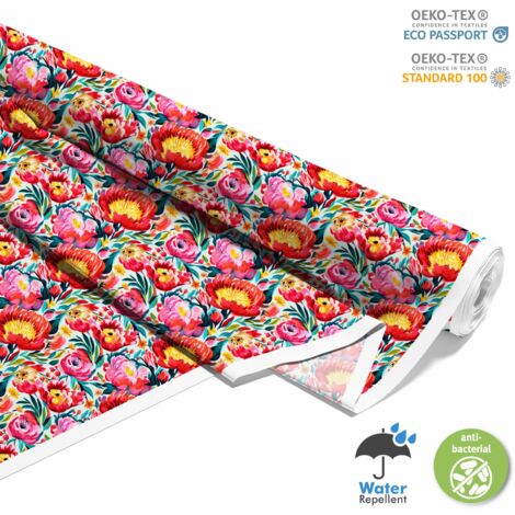 TESSUTI DECORATIVI PER ESTERNI OXFORD - Fiori - DX3015