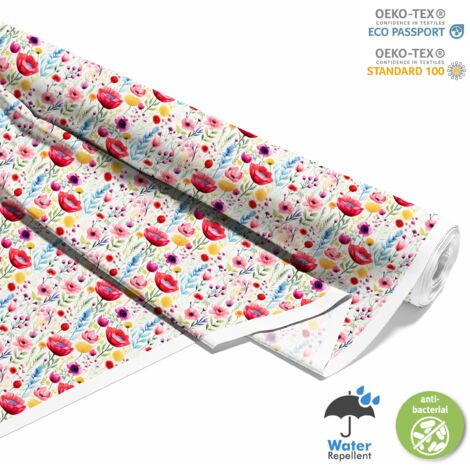TESSUTI DECORATIVI PER ESTERNI OXFORD - Fiori - DX3019
