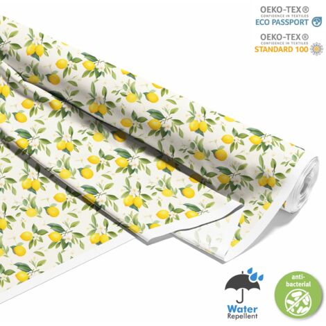 TESSUTI DECORATIVI PER ESTERNI OXFORD - Limoni - DX2086