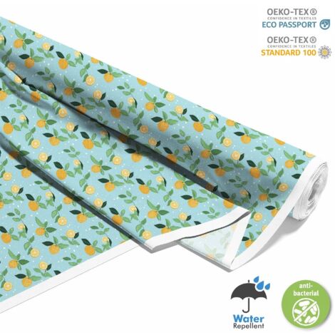 TESSUTI DECORATIVI PER ESTERNI OXFORD - Motivo a frutta  DX6007