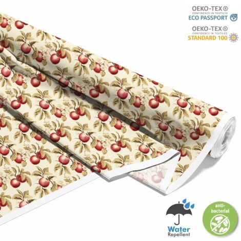 TESSUTI DECORATIVI PER ESTERNI OXFORD - Motivo a frutta  DX6107