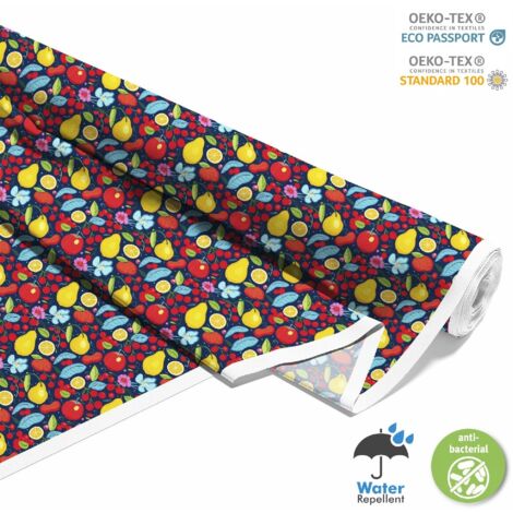 TESSUTI DECORATIVI PER ESTERNI OXFORD - Motivo a frutta DX6204