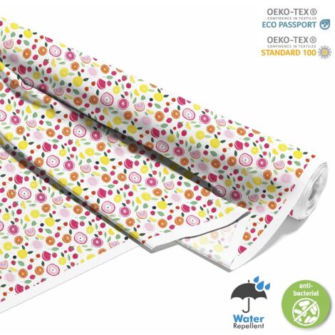 TESSUTI DECORATIVI PER ESTERNI OXFORD - Motivo a frutta  DX6209