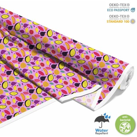 TESSUTI DECORATIVI PER ESTERNI OXFORD - Motivo a frutta  DX6266