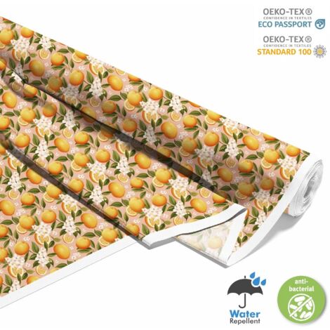 TESSUTI DECORATIVI PER ESTERNI OXFORD - Motivo a frutta DX6410