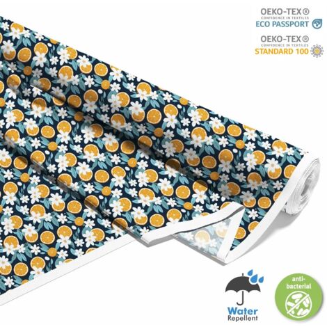 TESSUTI DECORATIVI PER ESTERNI OXFORD - Motivo a frutta  DX6421