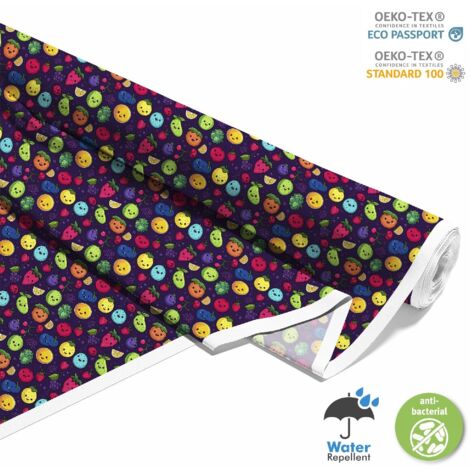 TESSUTI DECORATIVI PER ESTERNI OXFORD - Motivo a frutta DX6777