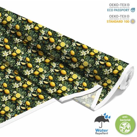 TESSUTI DECORATIVI PER ESTERNI OXFORD - Motivo a frutta DX6809