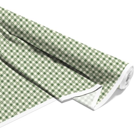 TESSUTI DECORATIVI PER ESTERNI OXFORD - Motivo a quadri con margherite I DX044